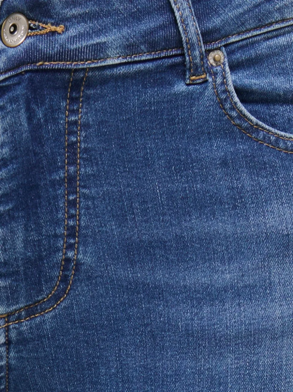 CARWILLY Vita media Skinny Fit Lunghezza alla caviglia Jeans