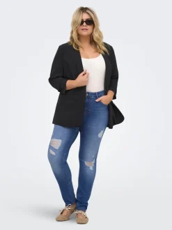 CARWILLY Vita media Skinny Fit Lunghezza alla caviglia Jeans