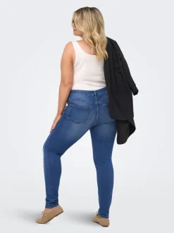 CARWILLY Vita media Skinny Fit Lunghezza alla caviglia Jeans