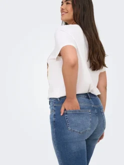 CARWILLY Vita media Skinny Fit Lunghezza alla caviglia Jeans