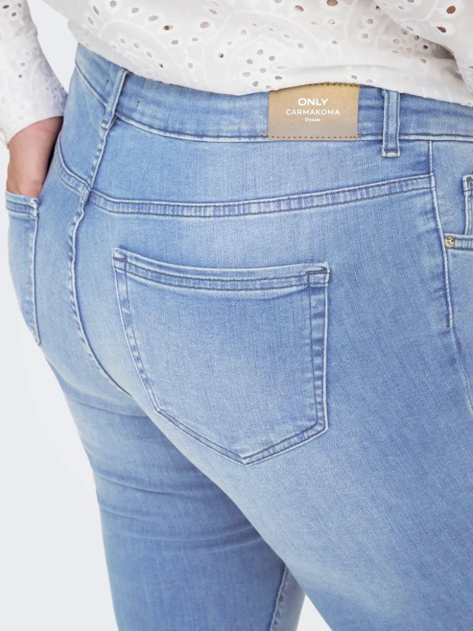 CARWILLY Vita media Skinny Fit Lunghezza alla caviglia Jeans