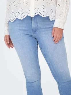 CARWILLY Vita media Skinny Fit Lunghezza alla caviglia Jeans