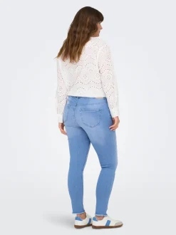 CARWILLY Vita media Skinny Fit Lunghezza alla caviglia Jeans