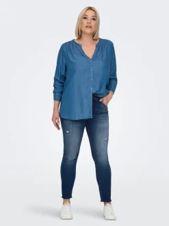 CARWILLY Vita media Skinny Fit Lunghezza alla caviglia Jeans