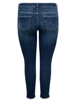 CARWILLY Vita media Skinny Fit Lunghezza alla caviglia Jeans