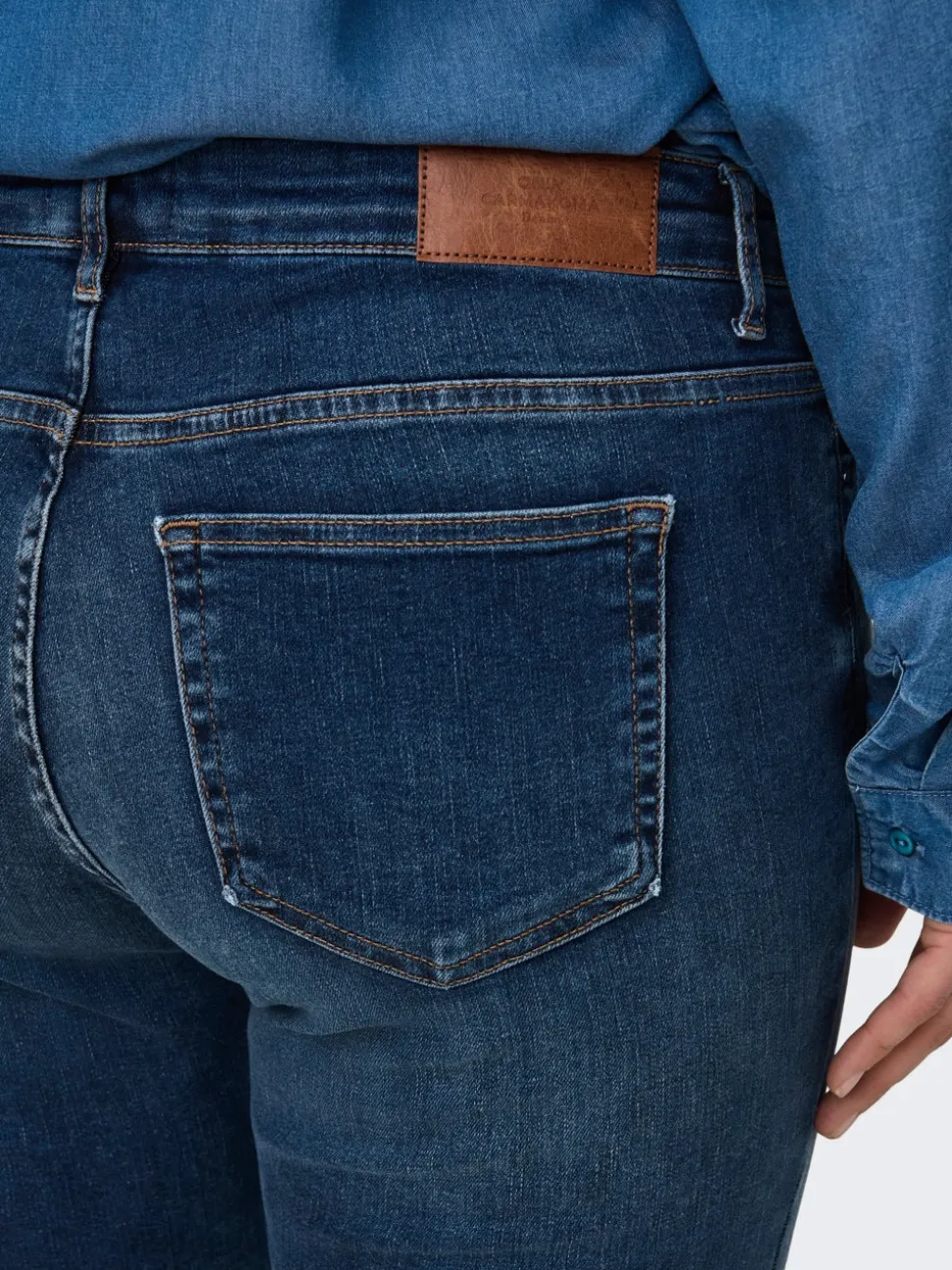 CARWILLY Vita media Skinny Fit Lunghezza alla caviglia Jeans