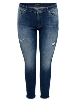 CARWILLY Vita media Skinny Fit Lunghezza alla caviglia Jeans