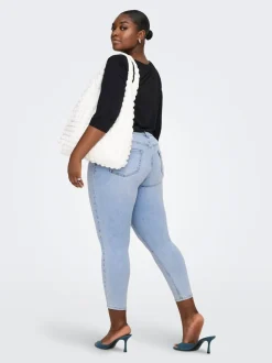 CARWILLY Vita media Skinny Fit Lunghezza alla caviglia Jeans
