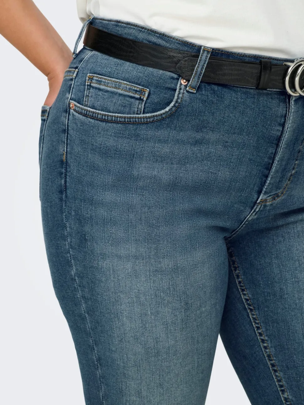 CARWILLY Vita media Skinny Fit Jeans