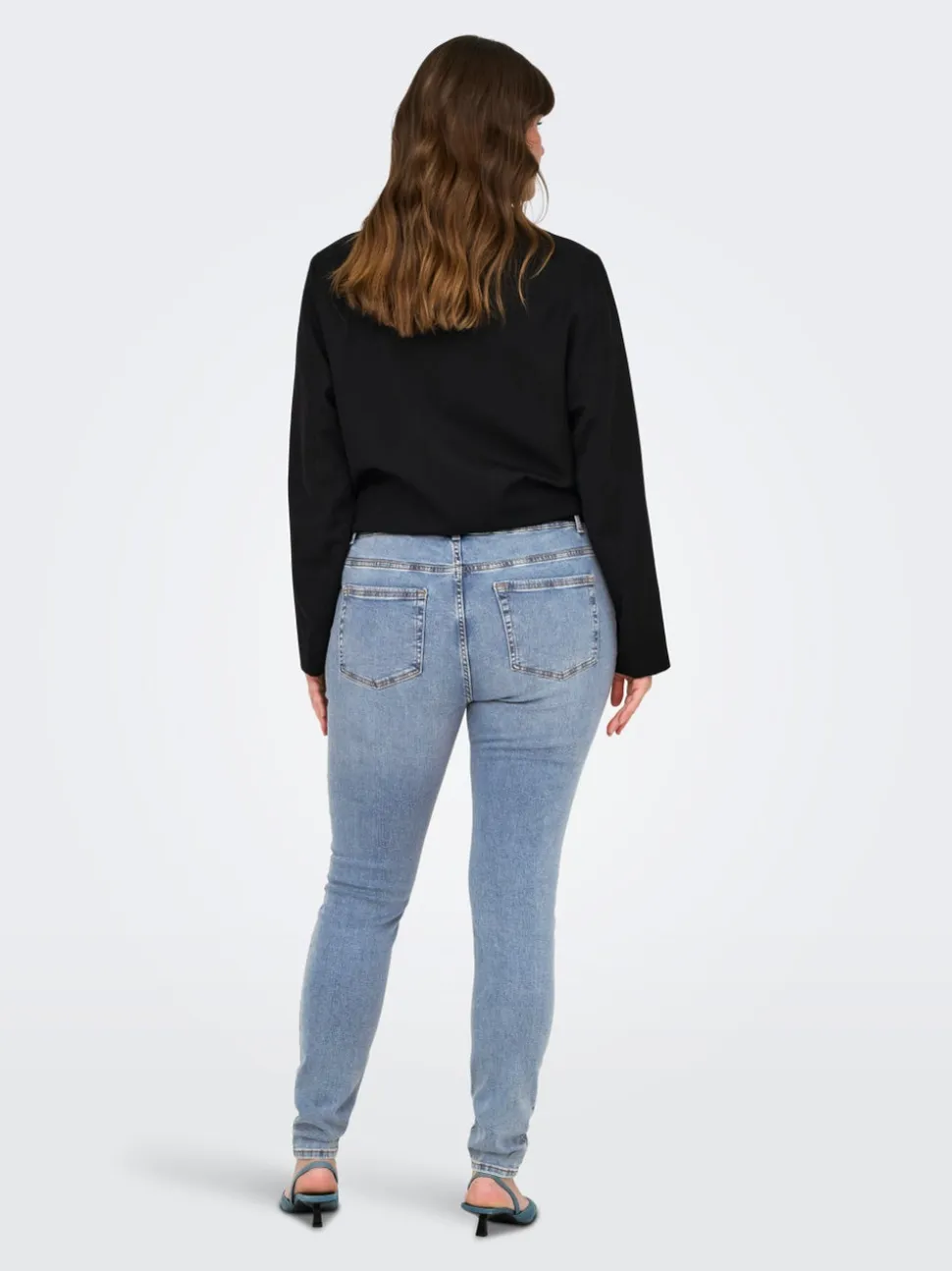 CARWILLY Vita media Skinny Fit Jeans