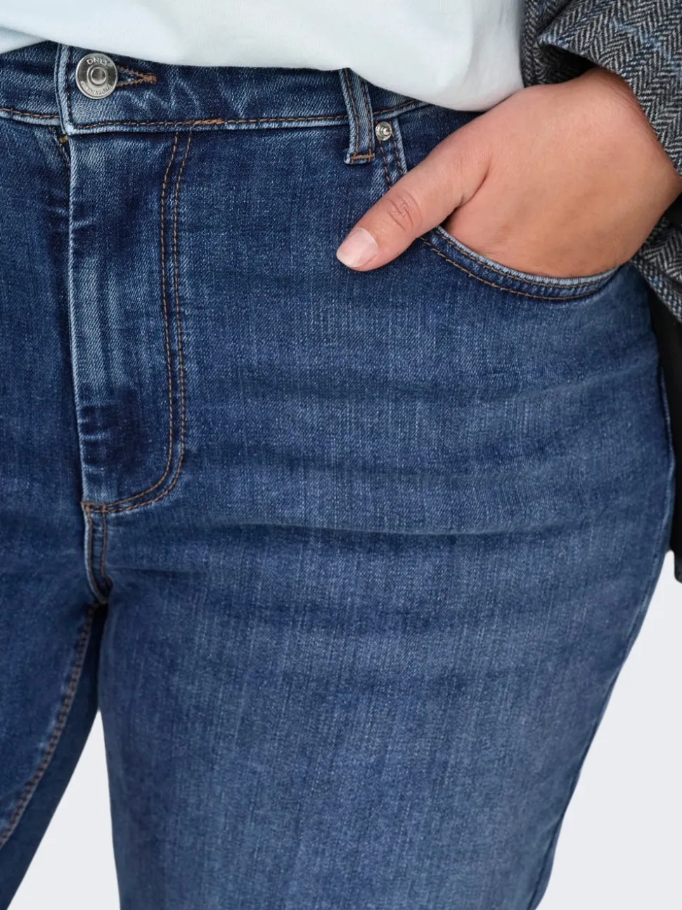 CARWILLY Vita media Straight Fit Jeans