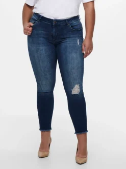 CARWILLY Vita regolare Skinny Fit Lunghezza alla caviglia Jeans