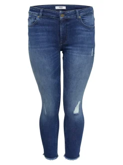 CARWILLY Vita regolare Skinny Fit Lunghezza alla caviglia Jeans