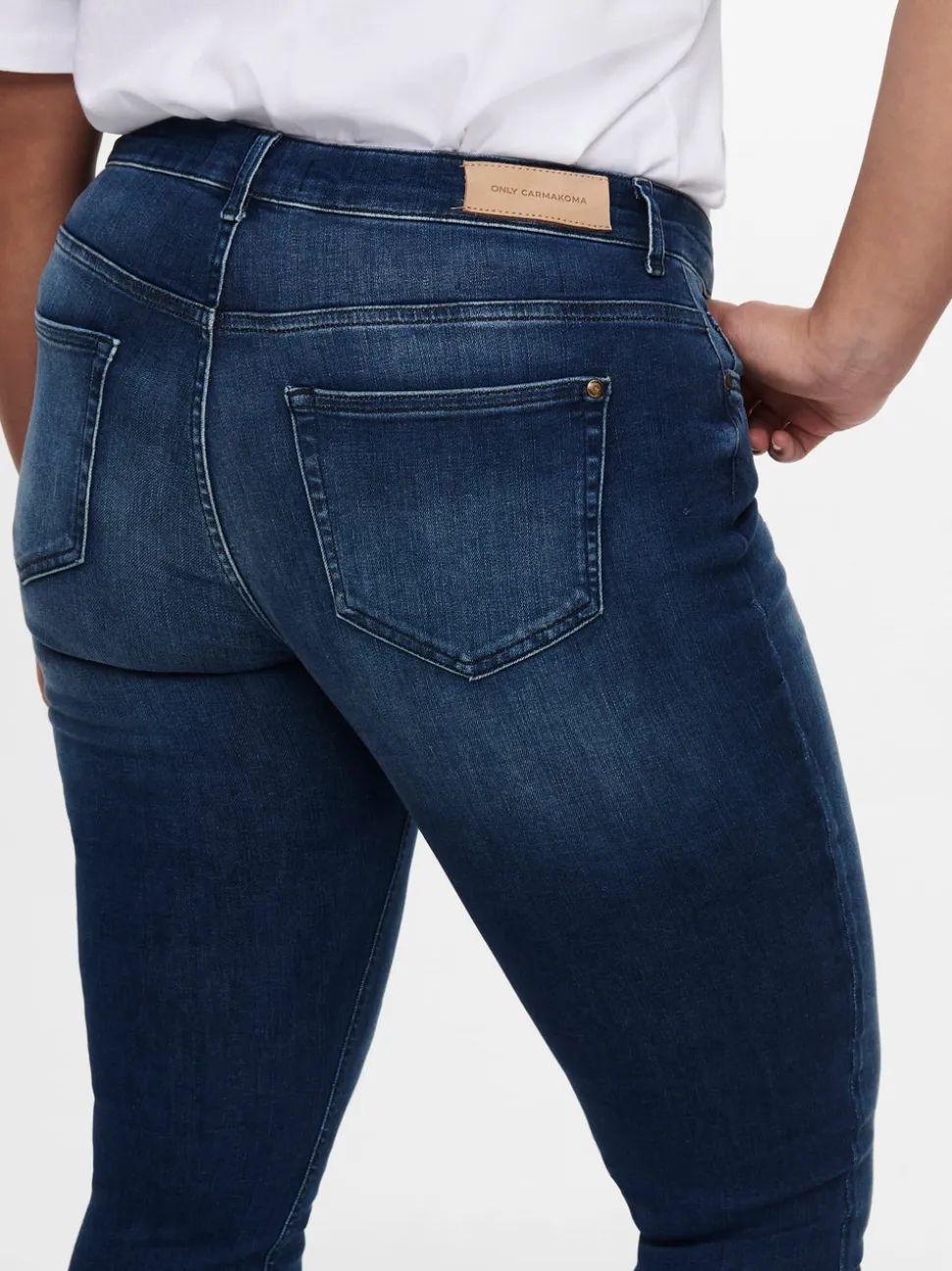 CARWILLY Vita regolare Skinny Fit Lunghezza alla caviglia Jeans