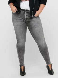 CARWILLY Vita regolare Skinny Fit Lunghezza alla caviglia Jeans