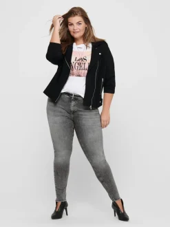 CARWILLY Vita regolare Skinny Fit Lunghezza alla caviglia Jeans