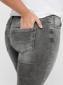 CARWILLY Vita regolare Skinny Fit Lunghezza alla caviglia Jeans