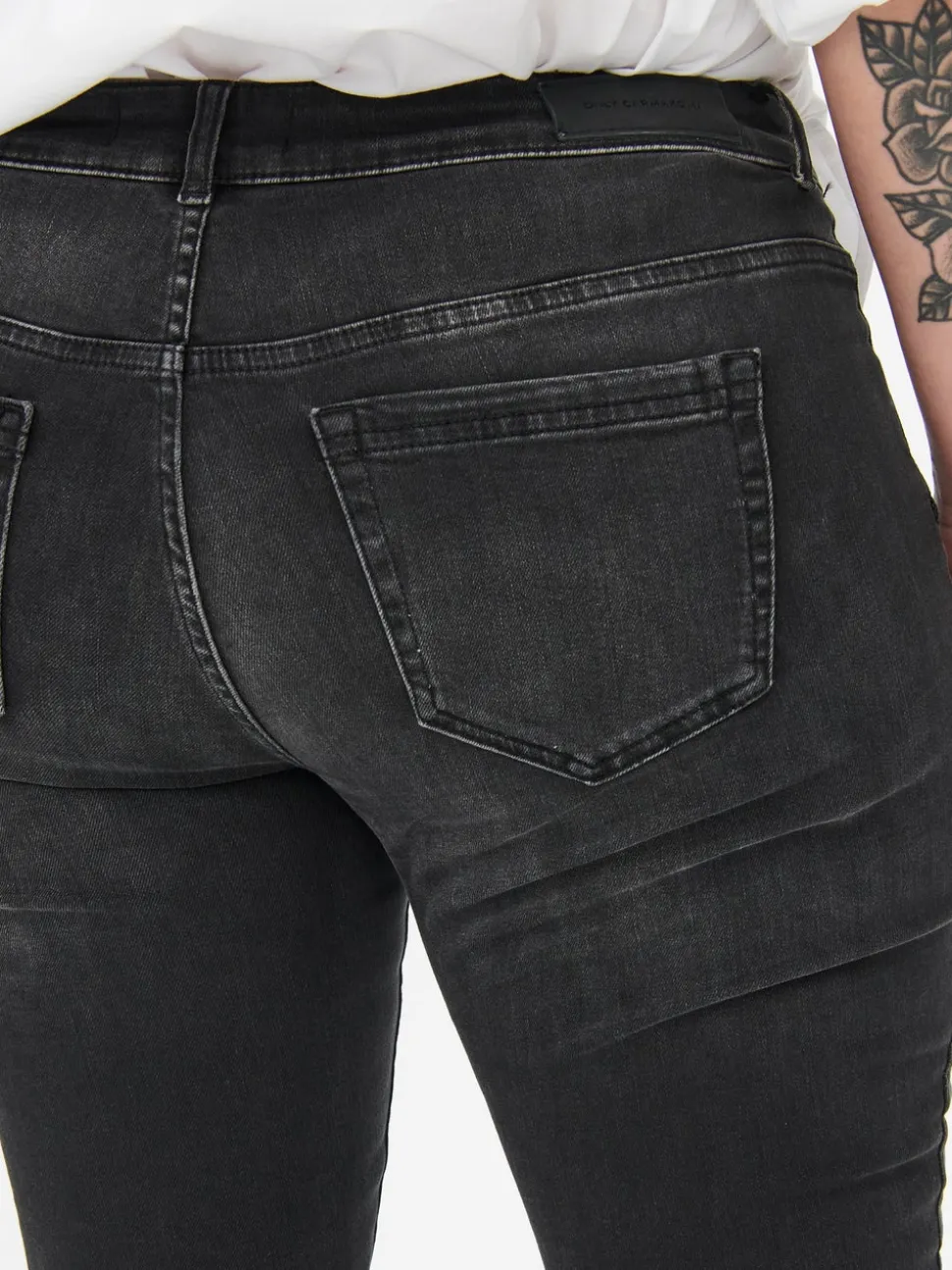 CARWILLY Vita regolare Skinny Fit Lunghezza alla caviglia Jeans