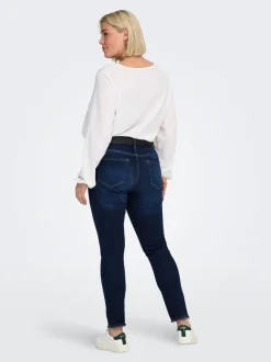 CARWILLY Vita regolare Skinny Fit Lunghezza alla caviglia Jeans