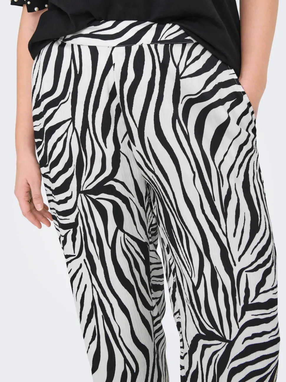 CARYAVA Regular Fit Pantaloni a gamba larga