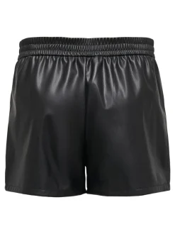 JDYALAIA Vita media Regular Fit Pantaloncini in finta pelle