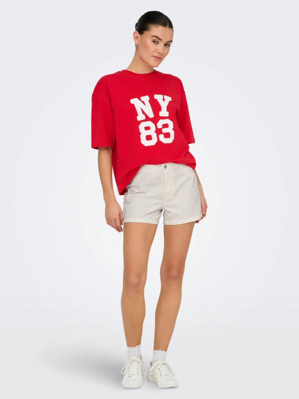 JDYANYA Vita media Regular Fit Bermuda in jeans