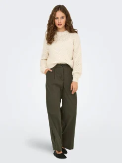JDYASHER Wide Leg Fit Pantaloni