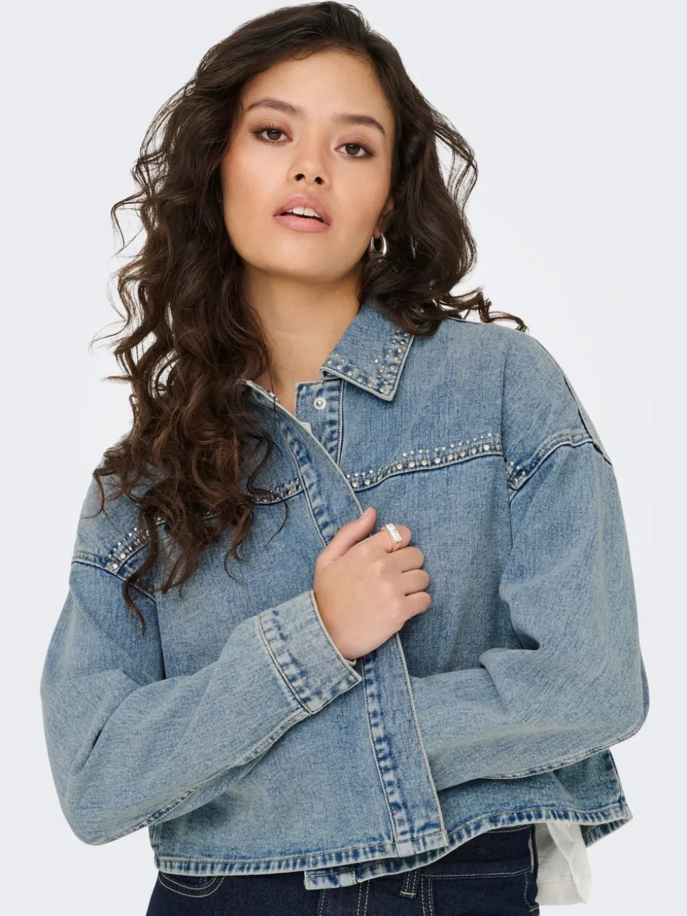 JDYASPEN Giubbotto di jeans