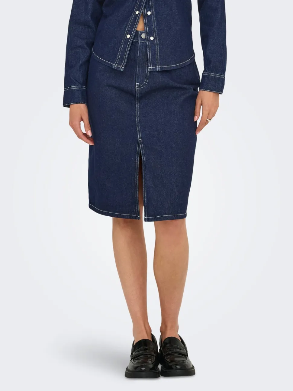JDYBELLA Denim Gonna in jeans Gonna midi