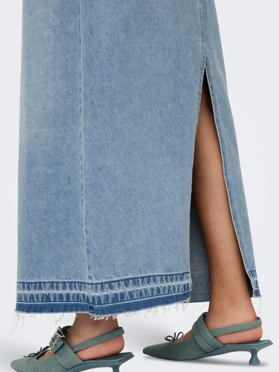 JDYBELLA Denim Gonna in jeans Gonna lunga