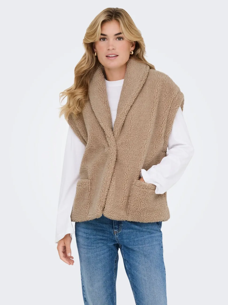 JDYBIRDY Gilet teddy