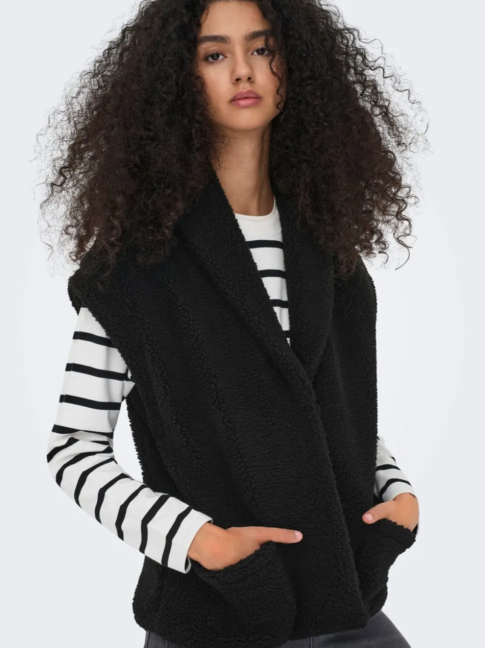 JDYBIRDY Gilet teddy