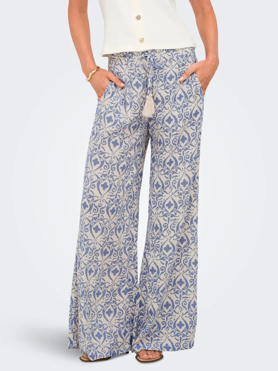 JDYBREE Wide Leg Fit Pantaloni a gamba larga