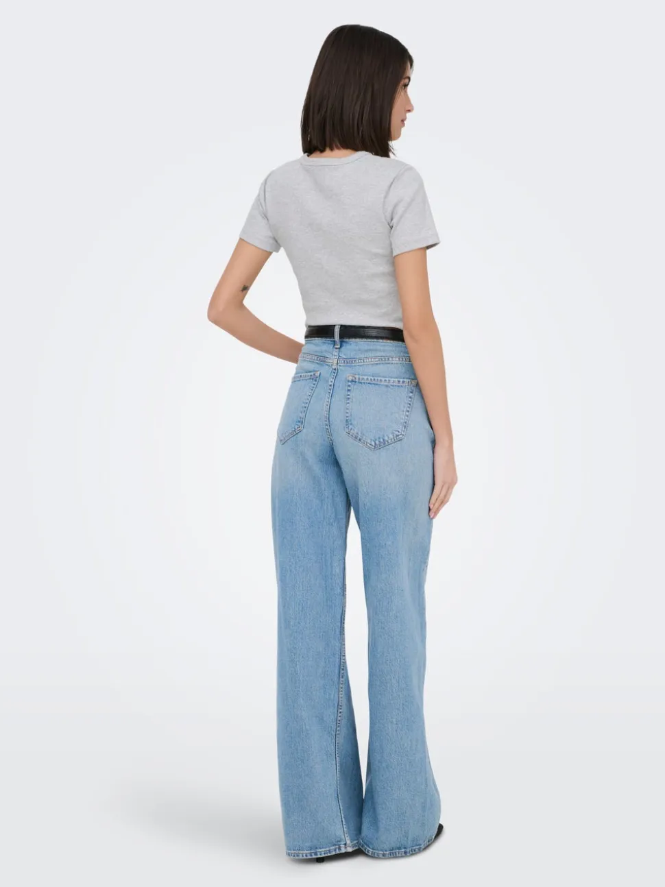 JDYCARINA Vita alta Wide Leg Fit Jeans