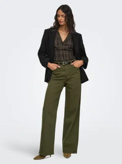 JDYCARINA Vita alta Wide Leg Fit Jeans