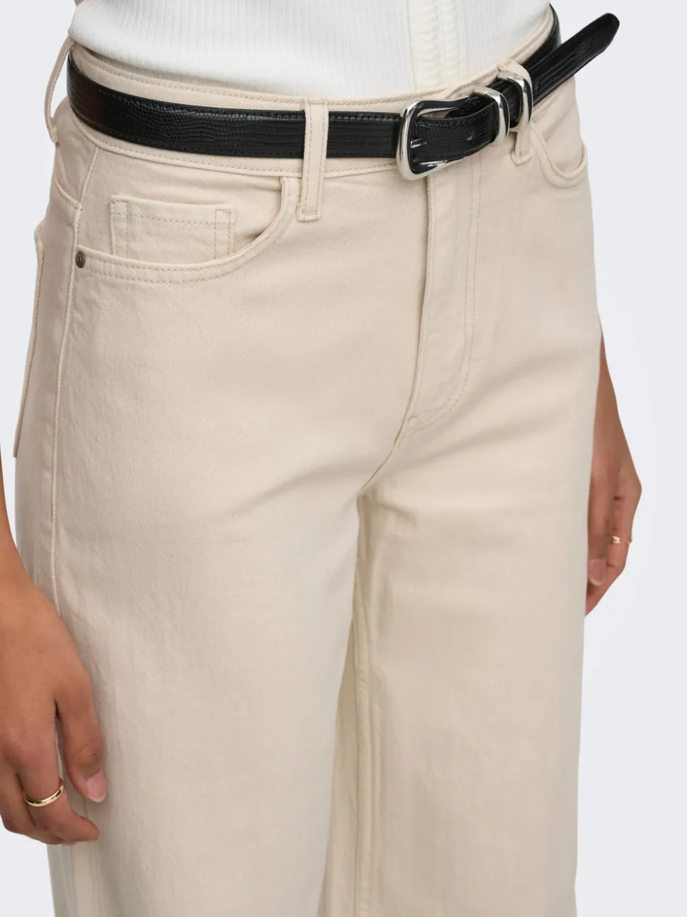 JDYCARINA Vita alta Wide Leg Fit Jeans