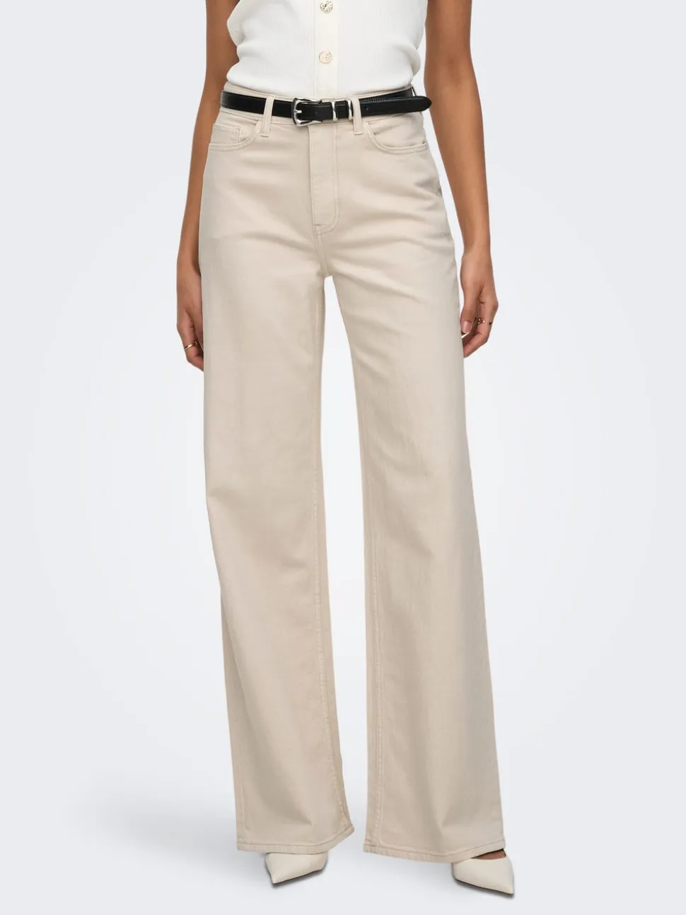 JDYCARINA Vita alta Wide Leg Fit Jeans