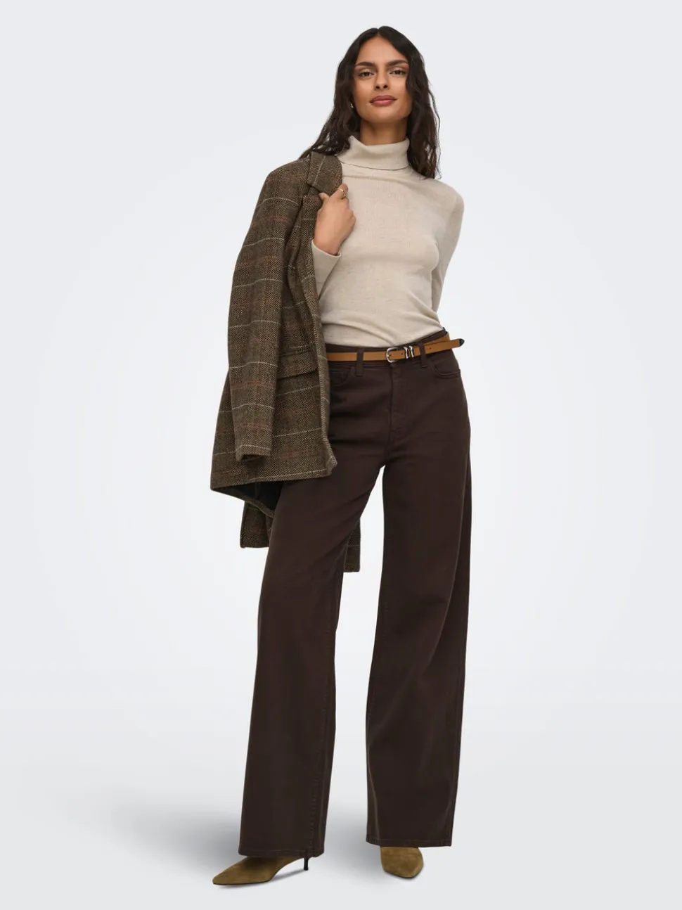 JDYCARINA Vita alta Wide Leg Fit Jeans