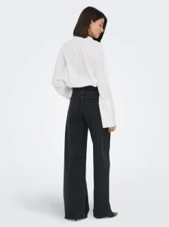 JDYCARINA Vita alta Wide Leg Fit Jeans