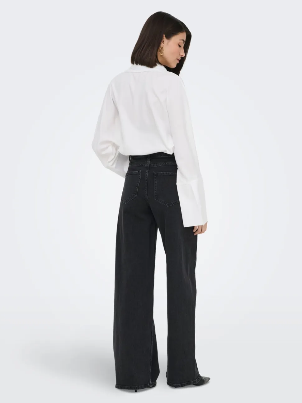 JDYCARINA Vita alta Wide Leg Fit Jeans