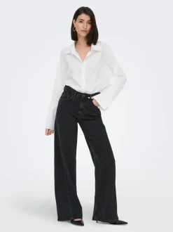 JDYCARINA Vita alta Wide Leg Fit Jeans