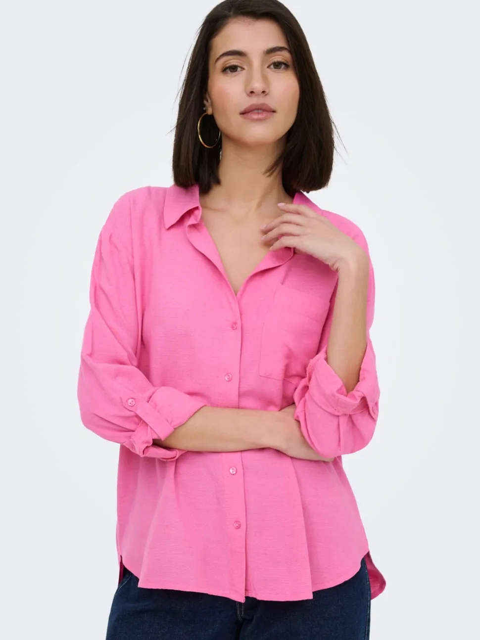 JDYCAYA Lino Camicia