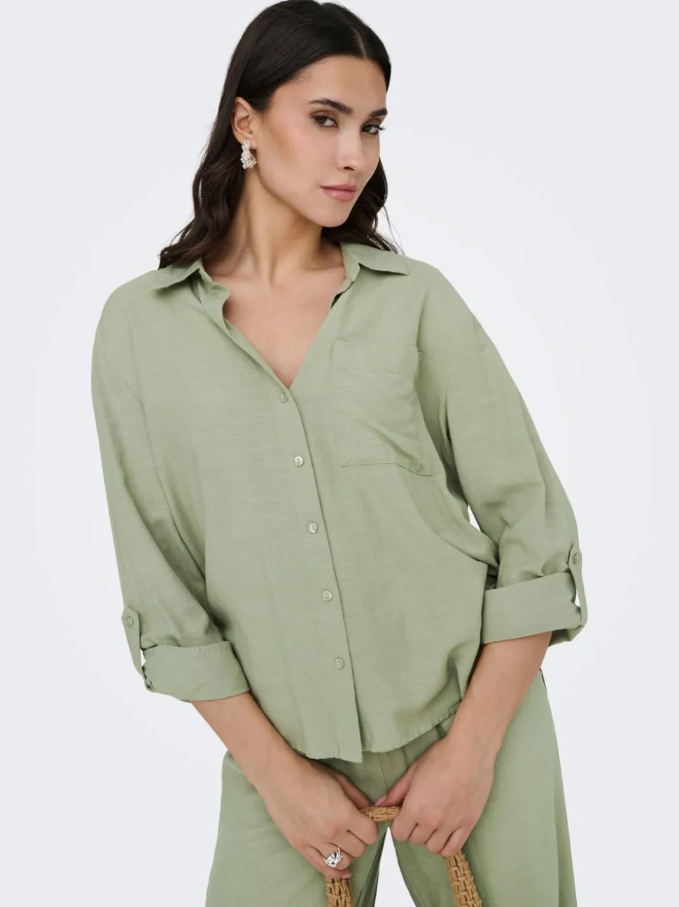JDYCAYA Lino Camicia