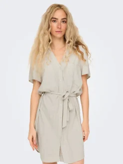 JDYCAYA Lino Vestito corto