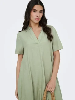 JDYCAYA Lino Vestito corto