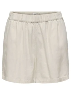 JDYCAYA Vita alta Regular Fit Lino Bermuda