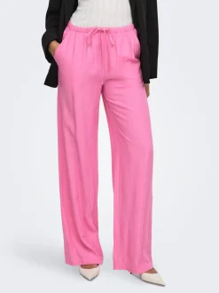 JDYCAYA Wide Leg Fit Lino Pantaloni