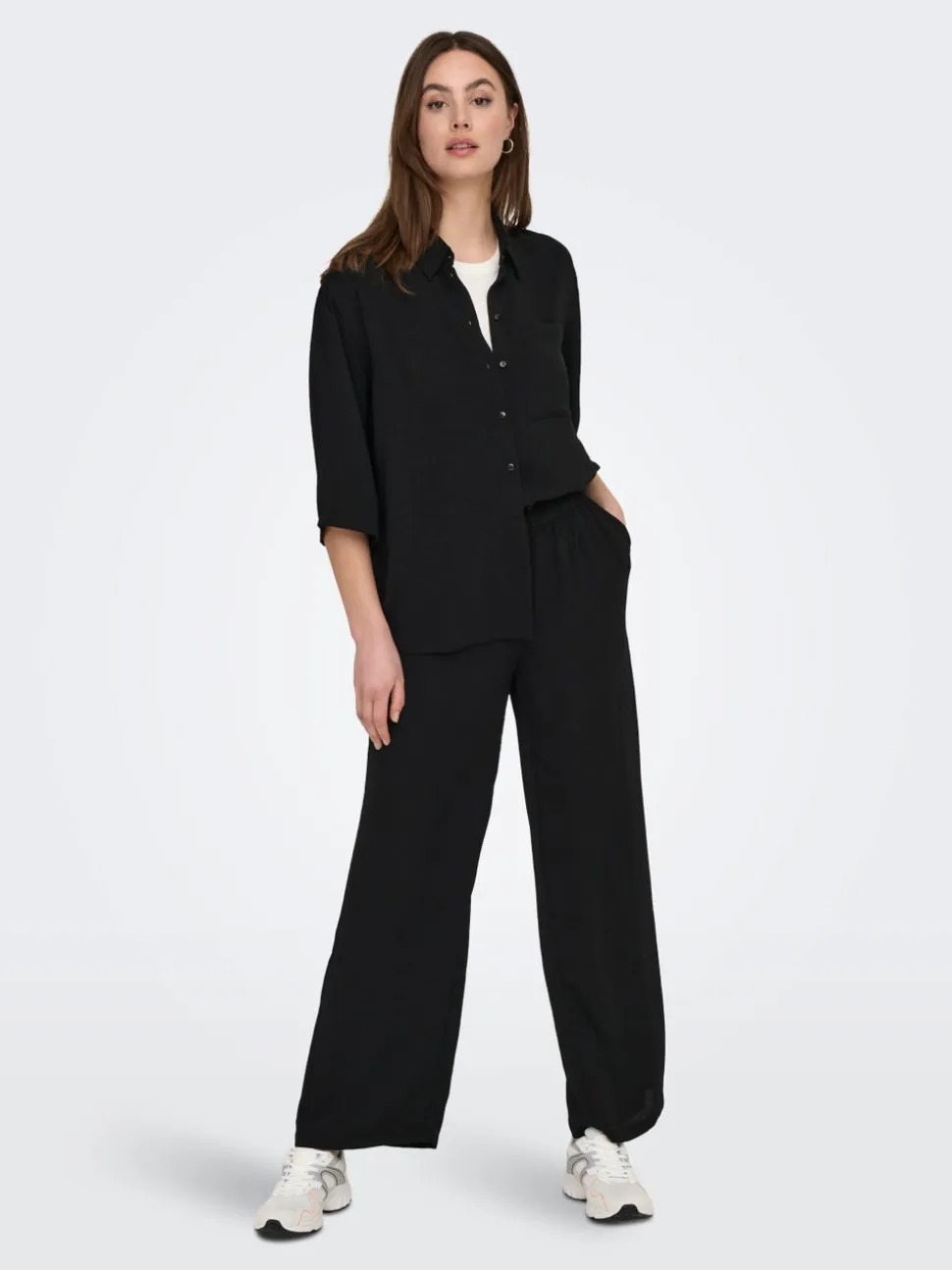 JDYDIVYA Regular Fit Pantaloni a gamba larga