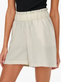 JDYDIVYA Vita alta Regular Fit Shorts a caramella