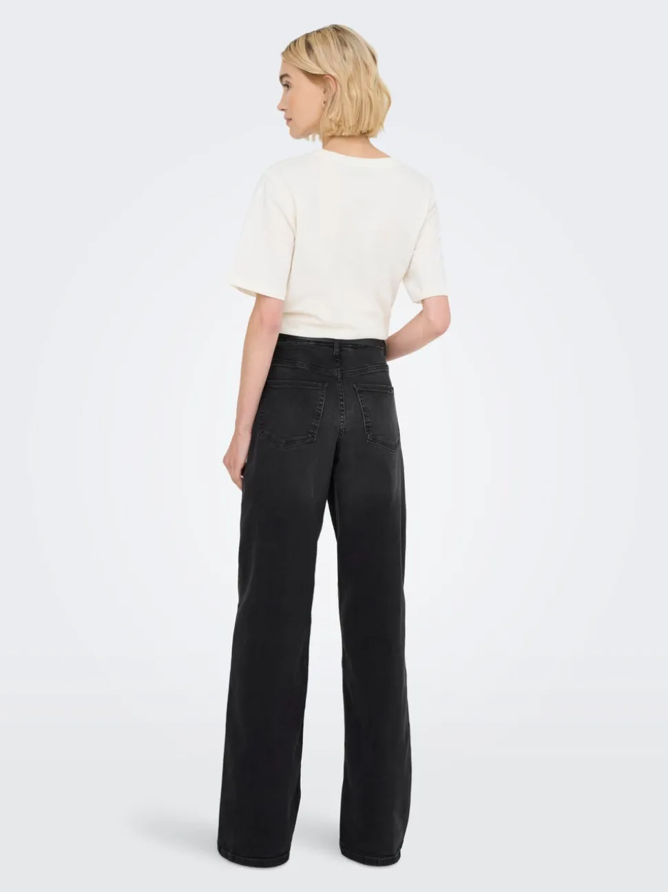 JDYFELINA-FINA Vita alta Wide Leg Fit Jeans